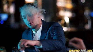 Vip Strip Show Leads to Hot Action on Stage