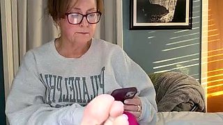 Mature couple hardcore spoon and foot fetish