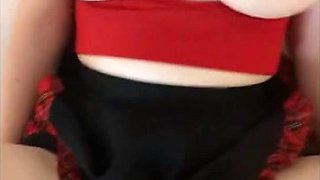 Pretty Redhead Slut With Big Tits Gets Fucked - Uniform