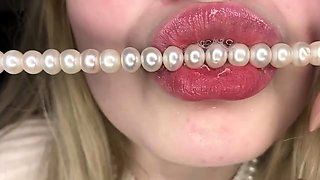 Shye White Pearl Countess Swallowing Fantasy