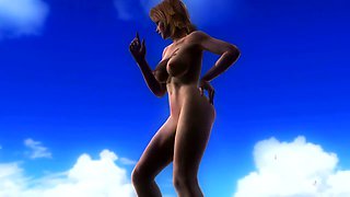 Tina Armstrong - DOA5 - nude posing - 3d billibongs
