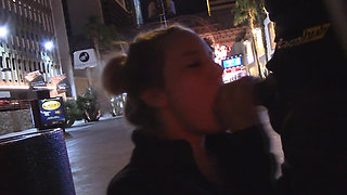 Cute Girls Get Wild on Vacation and Sucks and Fucks Everywhere