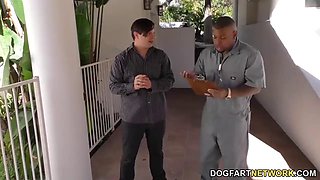 Nina Elle and Elle Black Lesbian Fuck with Cuckold Boyfriend