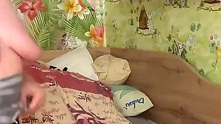 Golddiger Stepaunt Seduce Her Stepnephew After Breaks with Her Stepfather