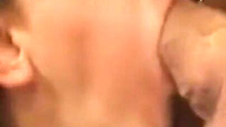 Busty Blonde MILF Sucks and Spreads for Throbbing Cock