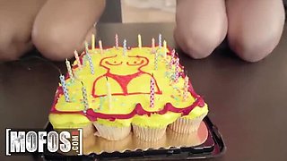 Kenzie Taylor Gives Van Wylde a Birthday Threesome with Kendra Spade - Blonde & Brunette FFM Fun