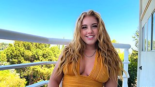 Blonde Babe With Amazing Body Rides Cock