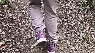 Pee Beauty in the Forest