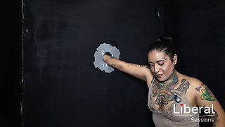 Lesbian Glory Hole Fisting Stuffs Liberal Sessions Pussy