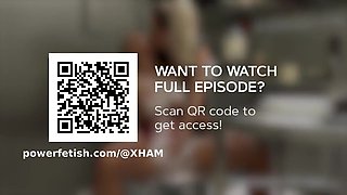 Nathaly Cherie And Little Bit - Squirts Food From Her An