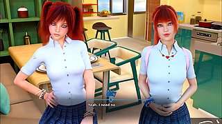 Anime sexy, time, cartoon fantasy