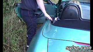 Their first roadside sex