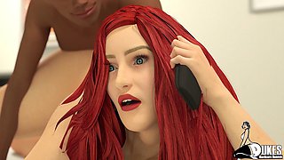 Drilling, black fuck, step