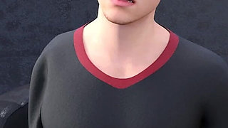 My Dorm 236 Mark & Kim's First Sex Pt1 (kiss, Cuddle, Dick Shake)