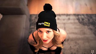 Fiona Fuchs rides his dick, cum twice & got her pussy