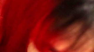 Emo Spinner Leah's Casting: Teasing Blowjob, Cowgirl, Hard Doggie