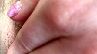 Please fuck me and cum inside. Female orgasm. Close up of open pussy and creampie