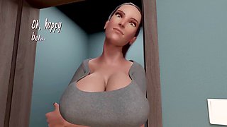 Sneaky voyeur gets an eyeful