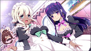 Sakura MMO offers extra visual feast with yuri fanservice and big boobs