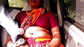 Step mom car sex telugu dirty talks long drive fir fucking with step som. Part - 2