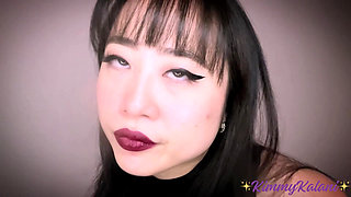 Hot Vampire Devours You w Ear Licking & Lens Licking -ASMR
