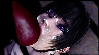 Naughty Witch Gets Knotted By Werewolf With Massive Hard Cock! With Car Toon