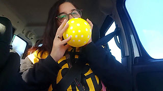 Highway Ride Balloon Play - Bunny Looner