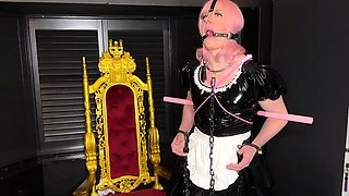 Fetish girls in latex using bdsm vibrators