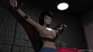 Hentai Sex College Episode 4 - Hentai Sex University Prodigy Dominates Principal's Pussy for His Midterm Exam
