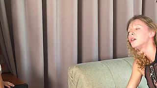 Caught Cheating Turns Into a Filthy Two-slut Gangbang