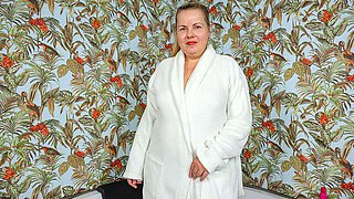 Thrilled Jenny Bibiane's natural tits sex