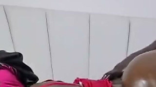 BBW Receiving Backshots After Being Oiled up by Monster BBC Neighbour
