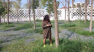 Hot Milf Flashes Tits And Pussy On Public