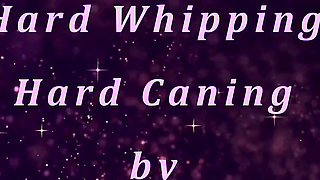 Bi-slave Hard Whipping Hard Caning by Femdom Maledom Part 1