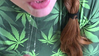 Redhead Yaya Gets Face Fucked