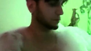 Horny brunette amateur with foot fetish sucks guys toe