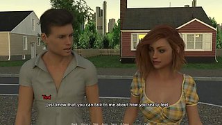 New Neighbor Blowjob: John Denvers Gets Face Cumshot from Violet in Taboo 3D Animation