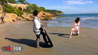Sexy Video: Jessica Bitch Beach Shoot