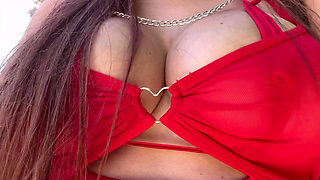 Artemisia Love Walking Outdoor Big Juicy Boobs Close up Outdoor Session