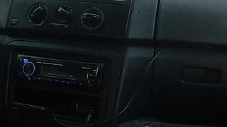 [remastered] Nervous Risky Car Handjob on the Road