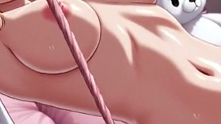 Giant 18 Year Old Girl Tied up - Intense Pleasure & Orgasm for Tiny Spectators