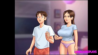 Erotic animated story featuring a naughty schoolgirl (18+)