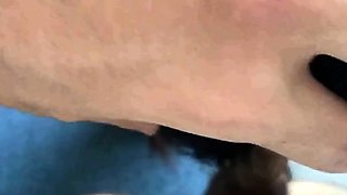 Asian Babe Fucked by Big Cock Near Window