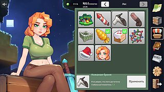 Double penetration of a cute farm girl Alenkah with a lady voice