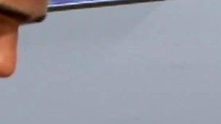 Sexy pierced brunette banged hard by a big black cock