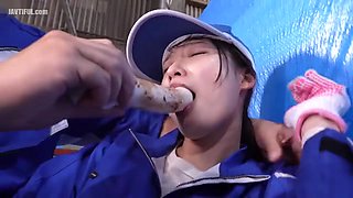 Eco-Friendly Sex Toy: Innocent Waste Center Worker's Bodily Fluid-Soaked Orgasmic Corruption x1x0FEB72B89ABF80C1ED