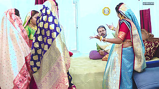 Tharki Burha Sasur Fucks Four Newly Married Daughter in Laws ( Hindi Audio )