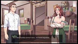 Cartoon movie, big boobs blonde, sexy but