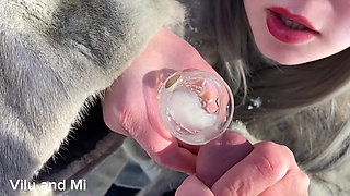 Slavic Core - Frozen Cum-load Drinking - Vilu Vidish Cut Clip