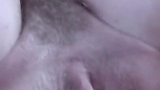 Cumshot on the Hotel MILF in Nylons